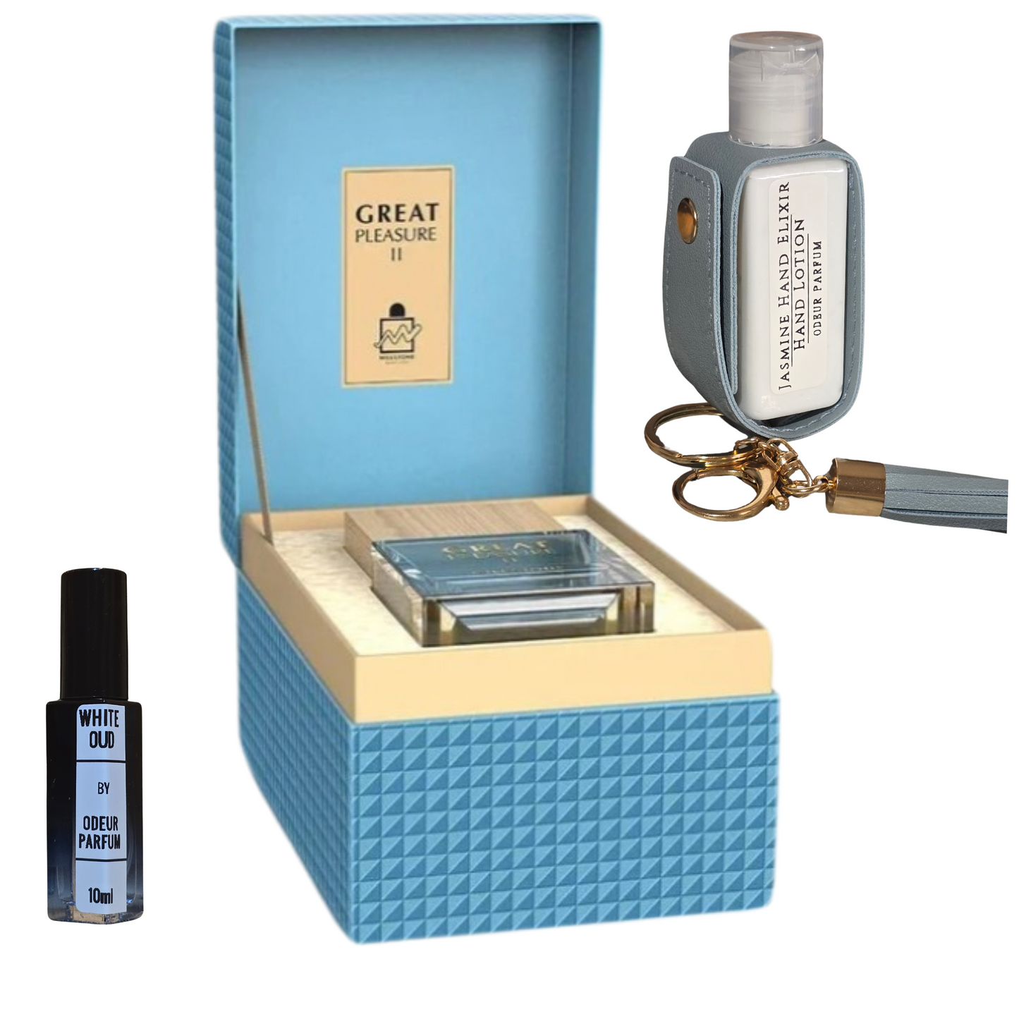 Blue Luxe Trio – Jasmine & Oud Edition