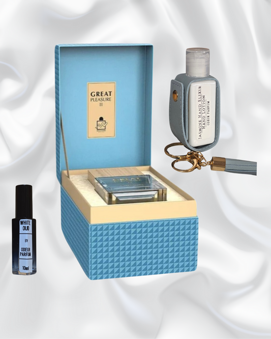Blue Luxe Trio – Jasmine & Oud Edition